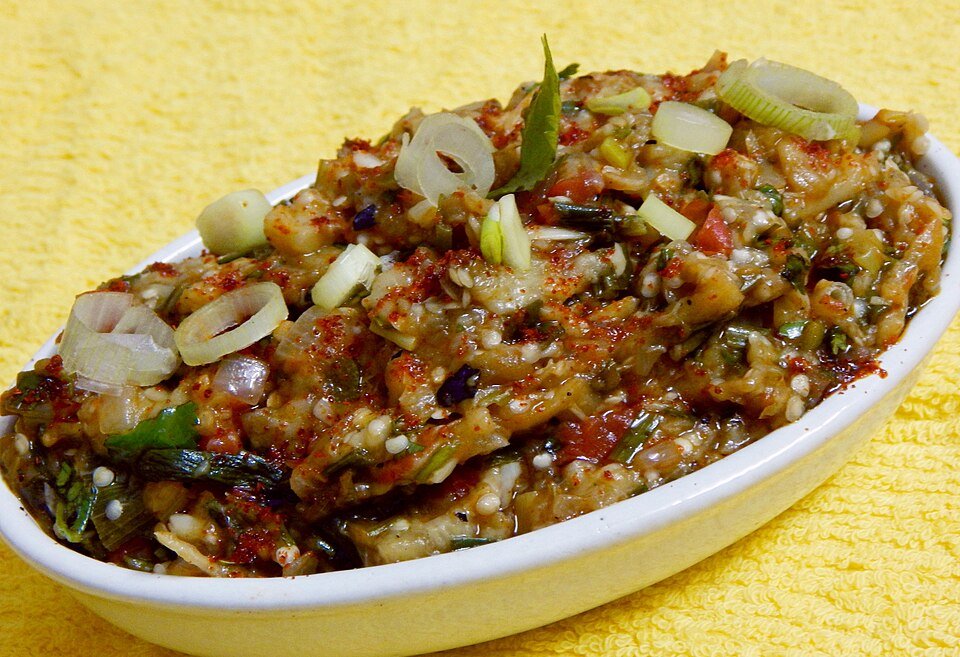 Representative photograph of baingan bharta