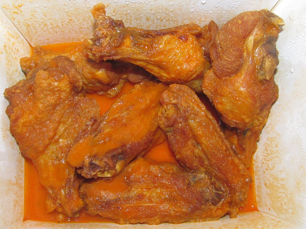 Representative photograph of Buffalo Chicken Wings.