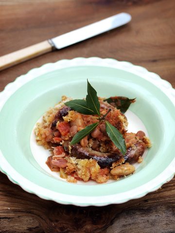 Representative photograph of Cassoulet with Sausage.