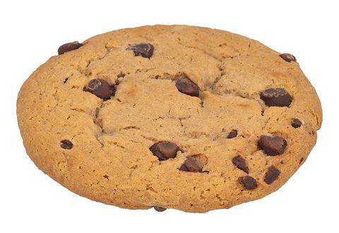 Representative photograph of chocolate chip cookies