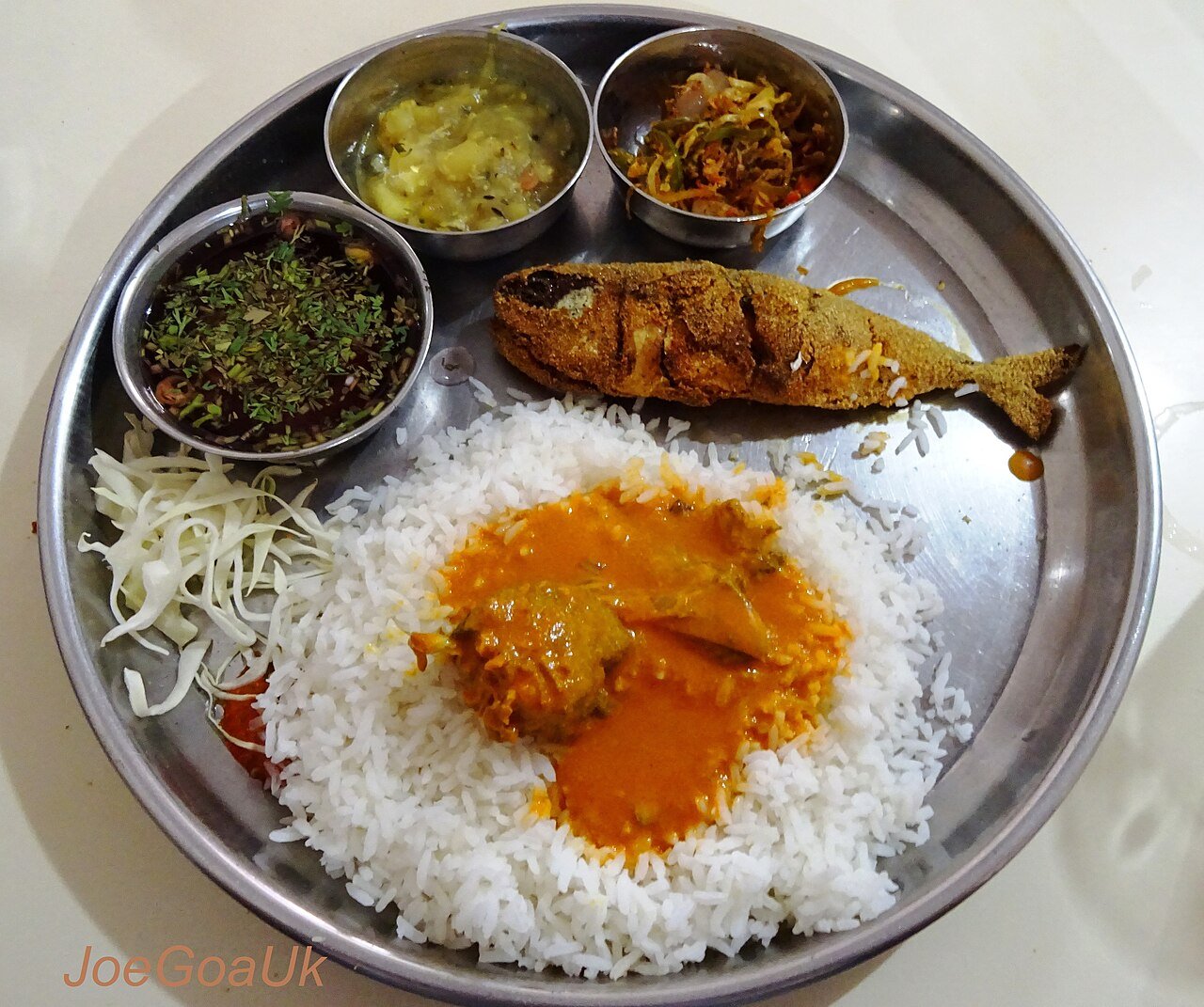 Representative photograph of goan fish curry
