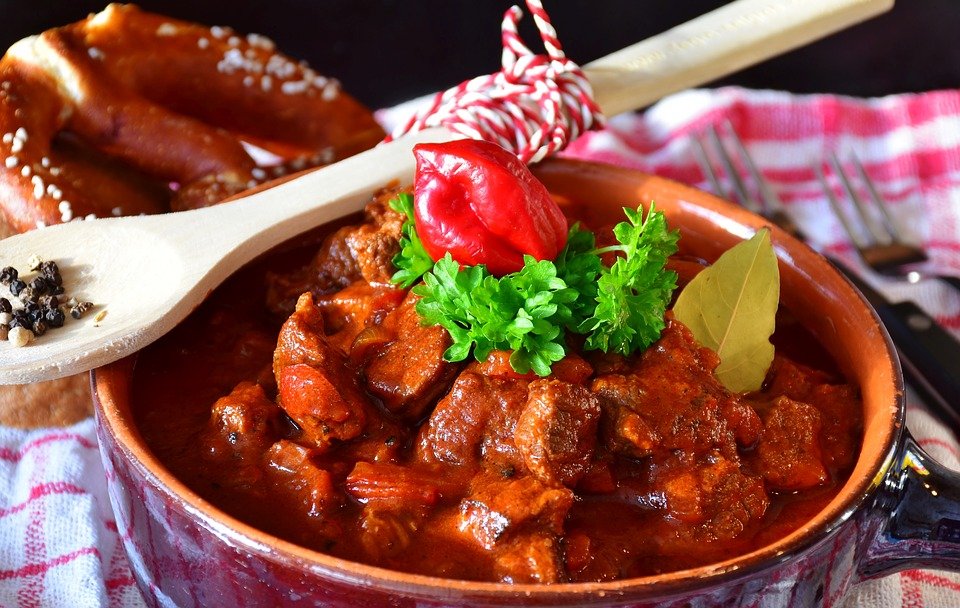 Representative photograph of Hungarian Goulash.