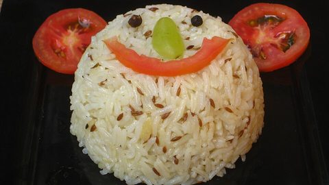 Representative photograph of jeera rice