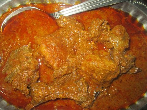 Representative photograph of mutton korma