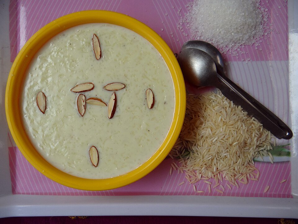 Representative photograph of rice kheer