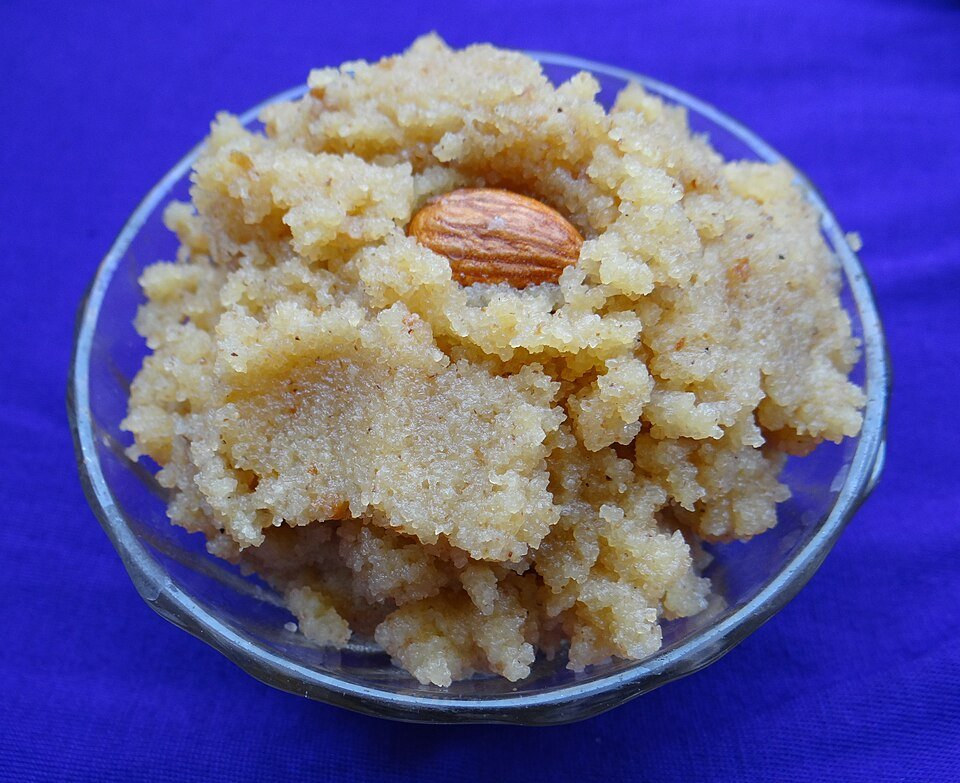 Representative photograph of sooji halwa
