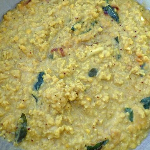 Representative photograph of Sri Lankan Dhal Curry.