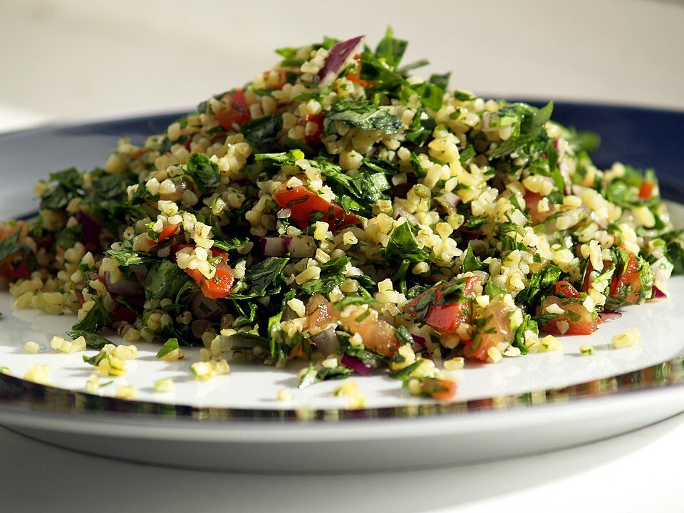 Representative photograph of tabbouleh