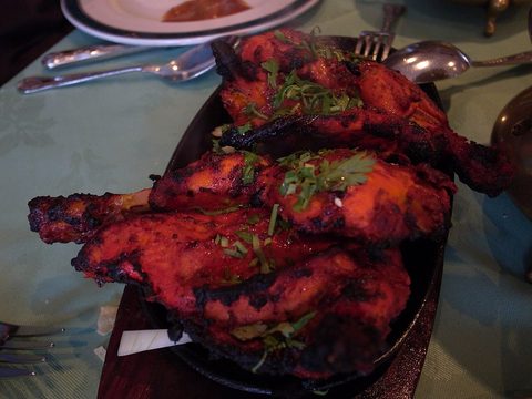Representative photograph of tandoori chicken