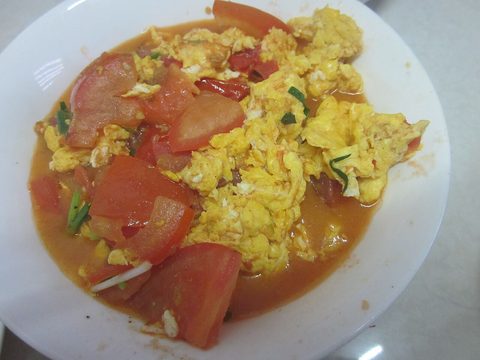 Representative photograph of Tomato and Egg Stir-fry.