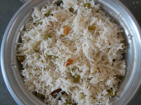 Representative photograph of vegetable pulao