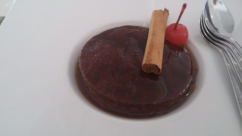 Representative photograph of Watalappan. The photograph includes a cherry and cinnamon garnish not included in this draft.